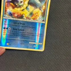 2011 VAPOREON 52/95 - REVERSE HOLO -CALL OF LEGENDS POKEMON MP - Image 2