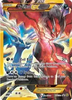 Yveltal EX - XY150a - Pokemon XY Promo Alternate Ultra Rare Card LP - Image 1