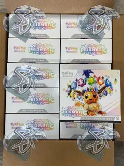 Pokemon Prismatic Evolutions (SV8.5) Elite Trainer Box Case FACTORY SEALED! - Image 2