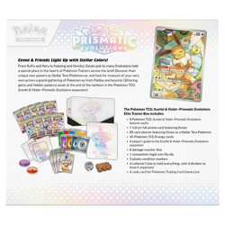 Pokemon Prismatic Evolutions - Elite Trainer Box ETB BRAND NEW SEALED FREE SHIP - Image 3