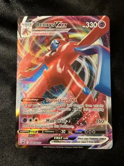 Pokemon TCG Deoxys VMAX SWSH267 SWSH: Sword & Shield Promo Cards Holo NM - Image 1