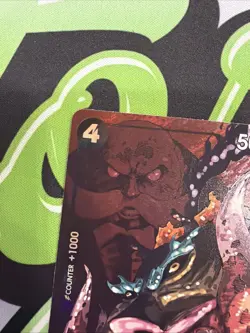 ONE PIECE ST. TOPMAN WARCURY OP13-089 R ALT ART CARRYING ON HIS WILL ENGLISH - Image 2