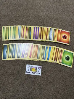 166x Retro Pokemon Energy Cards From 2017 & 2019 - Image 1