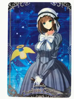 Charlotte Corday FGO Fate/Grand Order Wafer Card BANDAI JAPAN N10 Rare F/S - Image 2