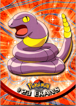 Topps Ekans #23 Pokemon Trading Card Game 1999 TV Series Vintage NM - Image 1