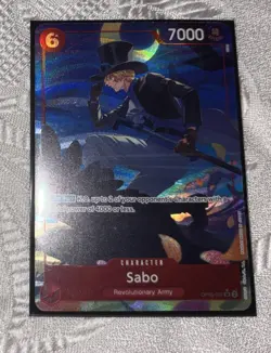 Sabo OP05-007 Alt Art One Piece Trading Card Game English Edition - Image 1