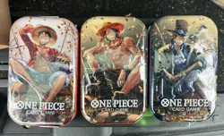 ONE PIECE CARD GAME - TIN PACK SET VOL. 2 (TS-02, OP13) SEALED - Image 1