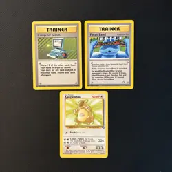 Pokemon Rare Only WOTC base set trainer cards Computer search focus band - Image 1