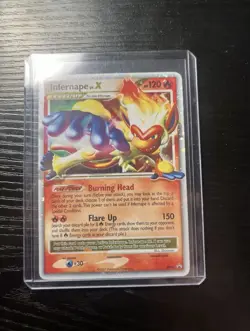 Pokemon TCG Infernape LV.X Holo Rare Card Diamond & Pearl DP10 - Image 1