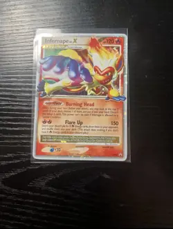 Pokemon TCG Infernape LV.X Holo Rare Card Diamond & Pearl DP10 - Image 3