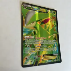 Pokemon TCG Virizion-EX Plasma Blast Holo Card 96/101 Full Art Ultra Rare - Image 2