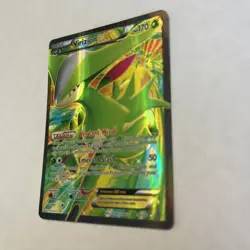 Pokemon TCG Virizion-EX Plasma Blast Holo Card 96/101 Full Art Ultra Rare - Image 3