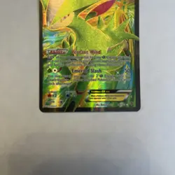 Pokemon TCG Virizion-EX Plasma Blast Holo Card 96/101 Full Art Ultra Rare - Image 4