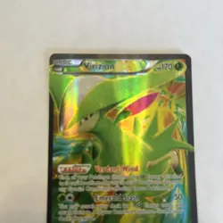 Pokemon TCG Virizion-EX Plasma Blast Holo Card 96/101 Full Art Ultra Rare - Image 5