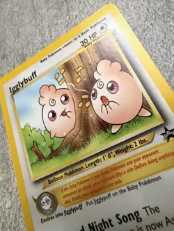 Pokemon Card - Igglybuff - Black Star Promo #36 WotC - NM - Image 3