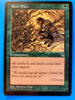 MTG 1x Root Maze Tempest Modern Magic the Gathering Card x1 LP - Image 1