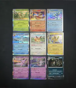 Eeveelution Bundle (x9 Cards) - Prismatic Evolutions - Pokemon TCG - Image 1