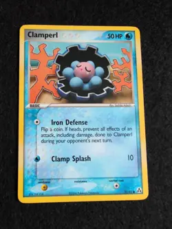 Clamperl 51/92 Non Holo EX Legend Maker Pokemon Card 2006 - Image 1