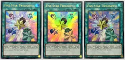 3 x BROL-EN006 Five Star Twilight - Ultra Rare 1st Edition Near Mint YuGiOh Card - Image 1