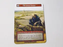The Great Famine Non-Foil Unique Sorcery Arthurian Legends AL TCG Trading Card - Image 2