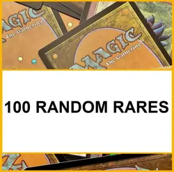 MTG 100 Random Rare Bundle Joblot - Magic the Gathering Cards - NO DUPLICATES - Image 1