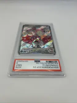 Charizard ex 074 Sv: Scarlet & Violet Paldean Fates Promo Card Holo PSA 9 - Image 3