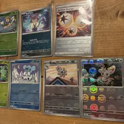 Pokemon Black Bolt White Flare Bundle Job Lot - Pokeball Reverse x7cards NM - Image 3