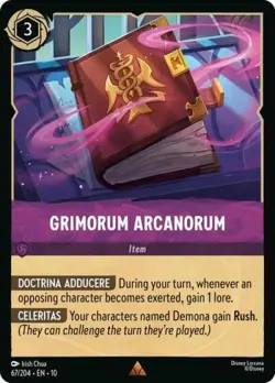 ~ Grimorum Arcanorum ~ NM Cold Foil ~ Whispers in the Well ~ - Image 1