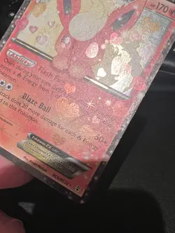 Pokemon TCG Card - Flareon EX RC6/RC32 Generations Radiant Collection - Image 3