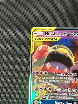 The Pokemon Company Muk & Alolan Muk GX 61/214 Unbroken Bonds Holo TAG TEAM - Image 4