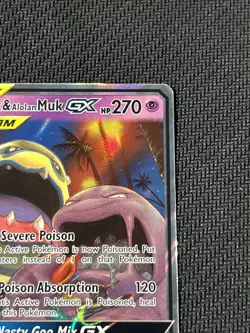 The Pokemon Company Muk & Alolan Muk GX 61/214 Unbroken Bonds Holo TAG TEAM - Image 5