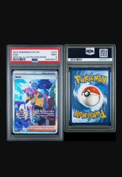 2024 POKEMON PAF EN PALDEAN FATES SPECIAL ILLUSTRATION RARE #237 IONO PSA 9 - Image 3