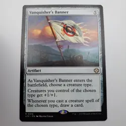 Vanquisher's Banner, English Commander: The Lost Caverns of Ixalan MT - Image 1