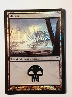 Marais Foil Swamp (#297) Champions of Kamigawa MTG Magic VF - Image 1