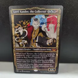 LORD XANDER, THE COLLECTOR Mint Showcase STREETS OF NEW CAPENNA MTG MYTHIC SNC - Image 1