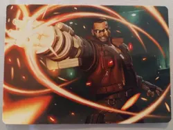 MTG Final Fantasy Art Series Barret Wallace x1 NM Art Card 8/53 - Image 1