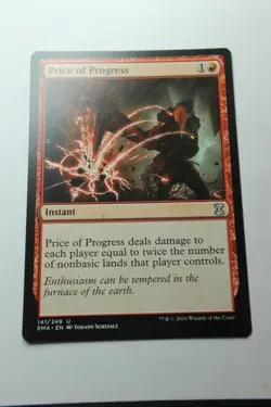 MTG Price of Progress x1- -Eternal Masters-Lightly Played - Image 1