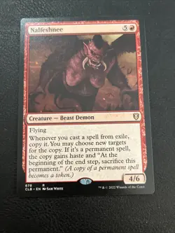 Nalfeshnee Commander Legends: Battle for Baldur's Gate NM MTG - Image 1