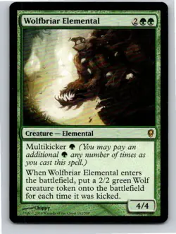 Magic the Gathering Wolfbriar Elemental Conspiracy MTG Free Shipping! - Image 1