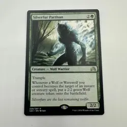 Magic the Gathering Silverfur Partisan Shadows over Innistrad MTG Free Shipping - Image 1