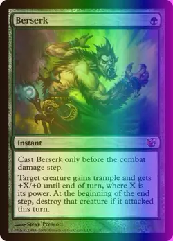 MTG Magic the Gathering Berserk (2/15) FTV Exiled LP FOIL - Image 1
