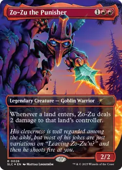 Zo-Zu the Punisher MTG An Encyclopedia Of Magic Non-Foil Secret Lair - Image 1