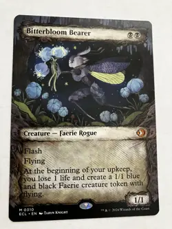 Bitterbloom Bearer (Showcase) Magic The Gathering MTG Lorwyn Eclipsed - Image 1