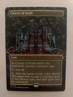 Cavern of Souls (0345) (Borderless) The Lost Caverns of Ixalan Regular - Image 1