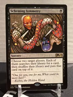 Scheming Symmetry, 2020 Core Set (M20) #113, MTG Rare - Image 1