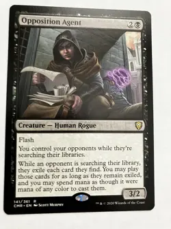 Opposition Agent Magic The Gathering MTG Commander Legends Regular - Image 1