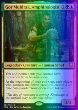 MTG Gor Muldrak, Amphinologist (277/794) Commander Legends LP FOIL - Image 1