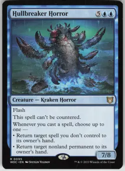 Magic the Gathering TCG Hullbreaker Horror R Commander: Wilds of Eldraine 95 - Image 1