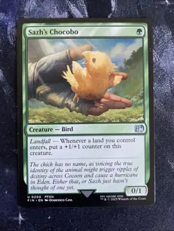 Mtg- Sazh's Chocobo (0200) Final Fantasy - Uncommon- NM - Image 1