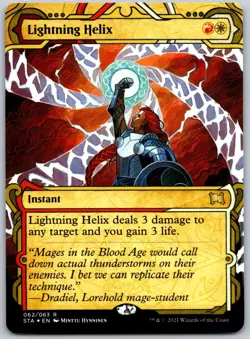 Lightning Helix (Foil Etched) R Strixhaven: Mystical Archives 62 NM - Image 1